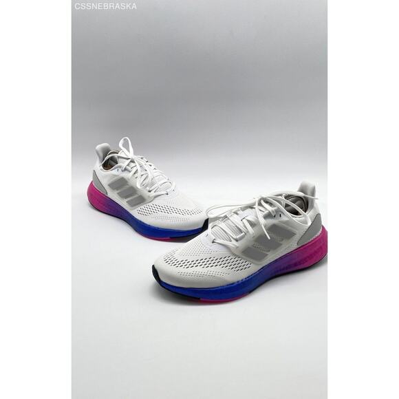 Adidas White Women's Pureboost 22 W Mesh Upper Running Sneakers‎ - Size 10 - Picture 5 of 12